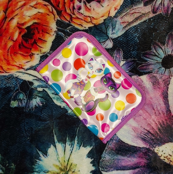 Vintage Lisa Frank Roxi Rollie Zipper Wallet Rare - Picture 3 of 8